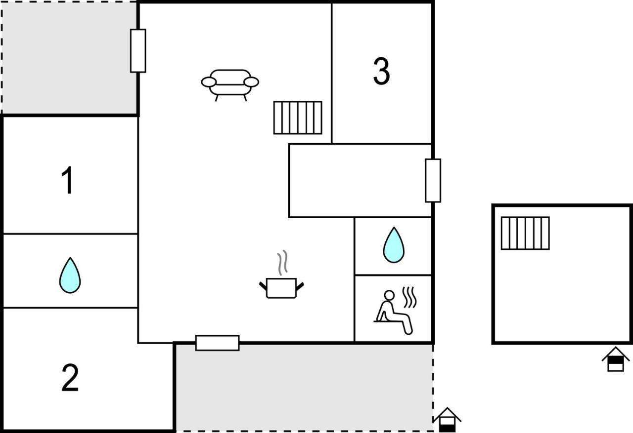 Amazing Home In Lembruch-Duemmer See With Sauna Zewnętrze zdjęcie